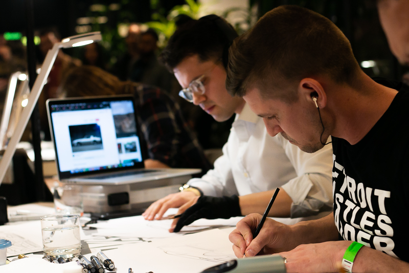 Illustration for article titled Thanks For Making New York's First Sketchbattle At Jalopnik HQ A Huge Success